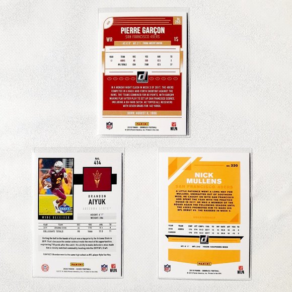 San Francisco 49ers 9 Card Lot - FTBL [28_9] - Picture 4 of 8